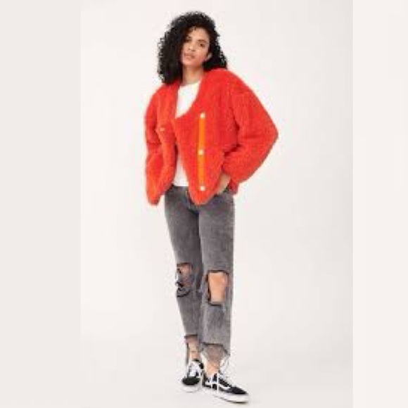Free People Lena Teddy Jacket